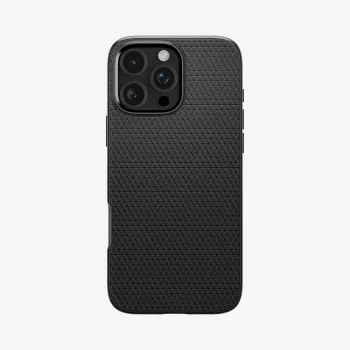 Cover Spigen Liquid Air iPhone 16 Pro Max 17.5 cm Black
