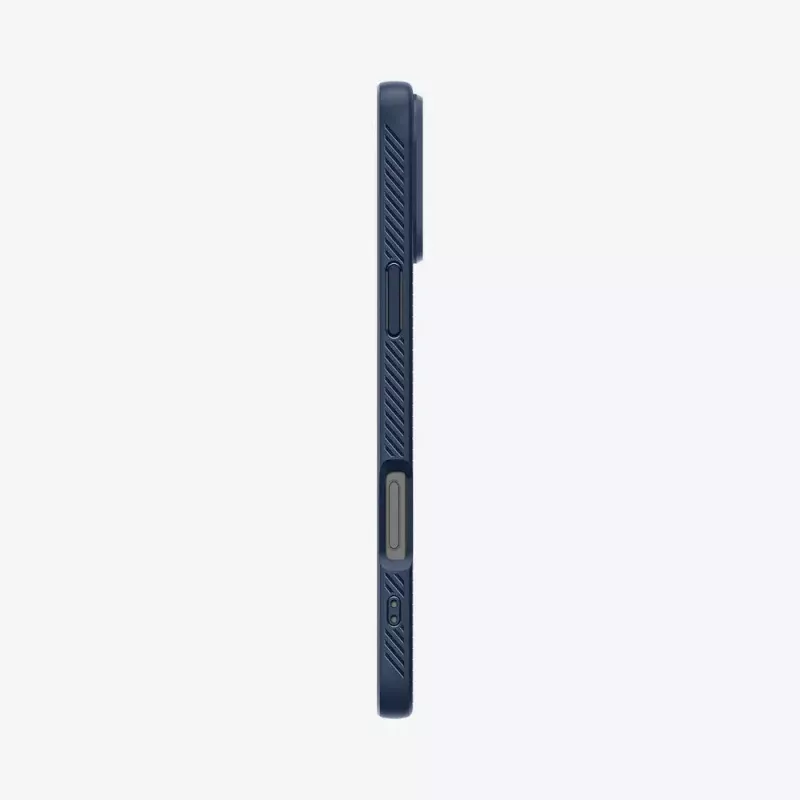 Spigen Liquid Air mobile phone case Cover Navy for iPhone 16 Pro Max