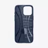 Spigen Liquid Air mobile phone case Cover Navy for iPhone 16 Pro Max