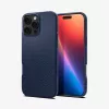 Spigen Liquid Air mobile phone case Cover Navy for iPhone 16 Pro Max