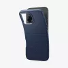 Spigen Liquid Air mobile phone case Cover Navy for iPhone 16 Pro Max