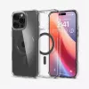 Spigen Ultra Hybrid (MagFit) mobile phone case 17.5 cm Graphite Transparent