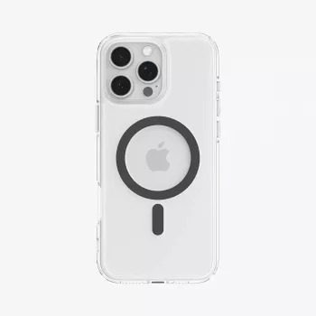 Spigen Ultra Hybrid (MagFit) mobile phone case 17.5 cm Graphite Transparent