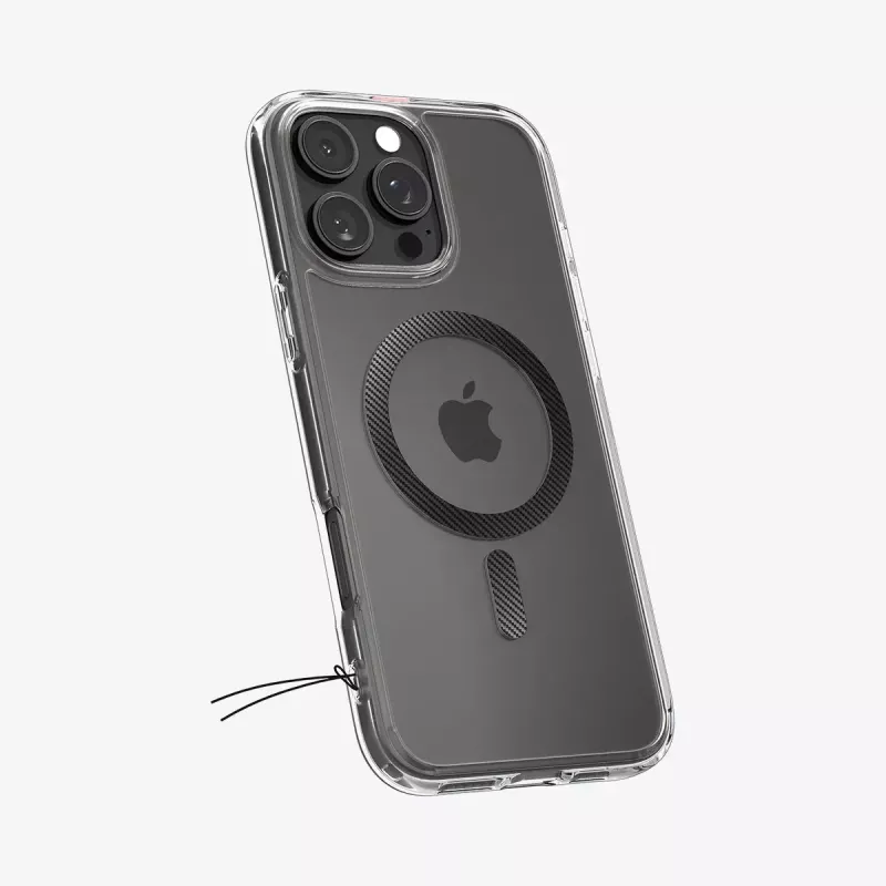Spigen Ultra Hybrid (MagFit) mobile phone case 17.5 cm Transparent