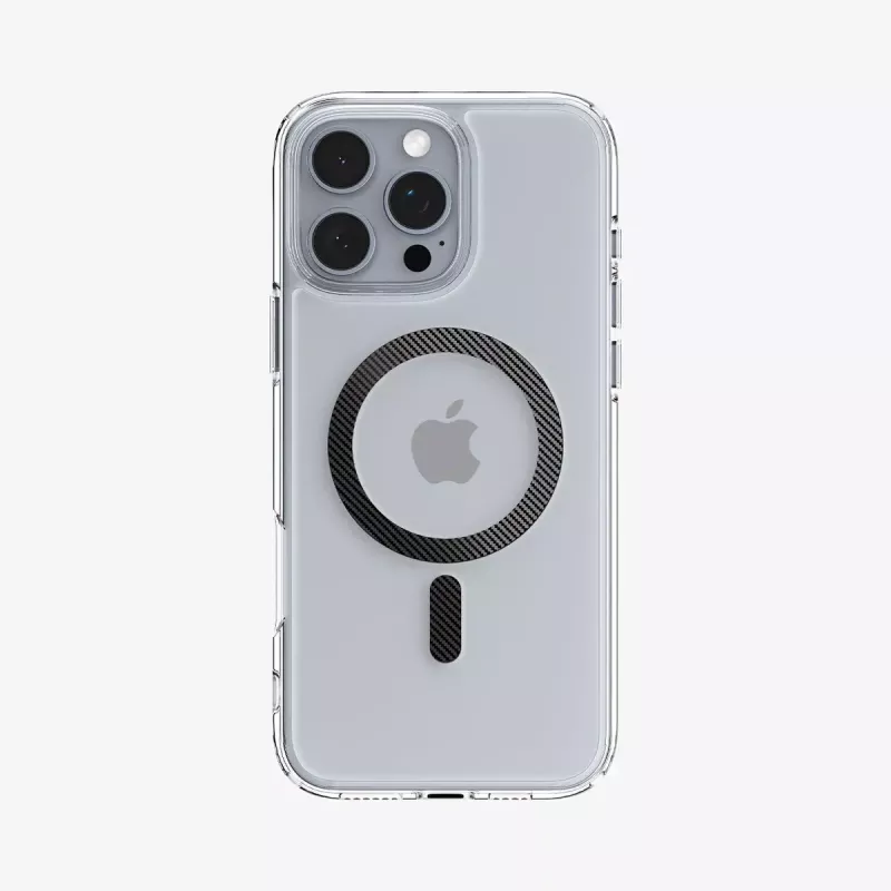 Spigen Ultra Hybrid (MagFit) mobile phone case 17.5 cm Transparent