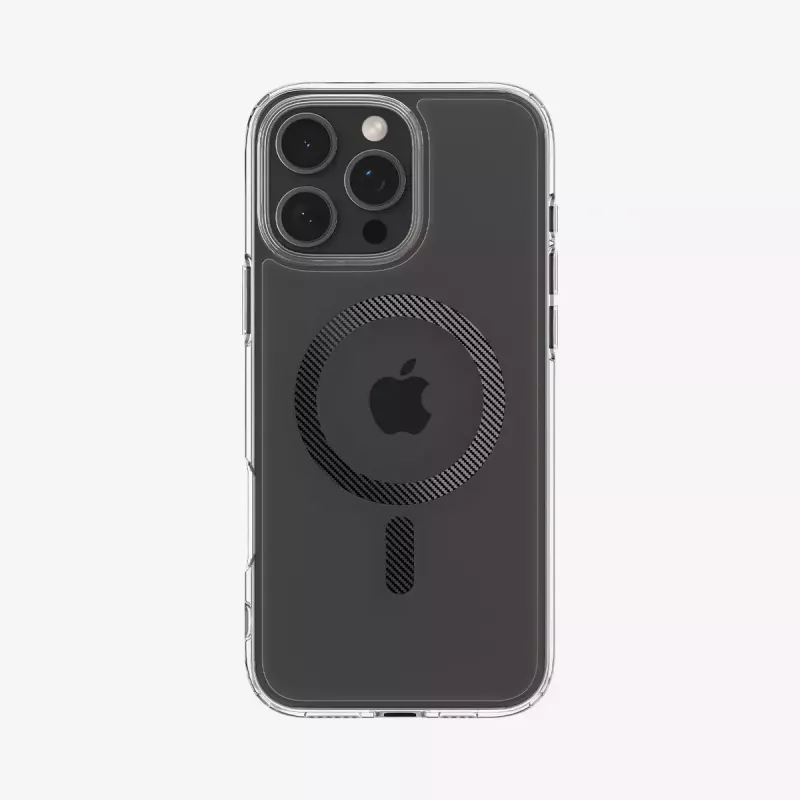 Spigen Ultra Hybrid (MagFit) mobile phone case 17.5 cm Transparent