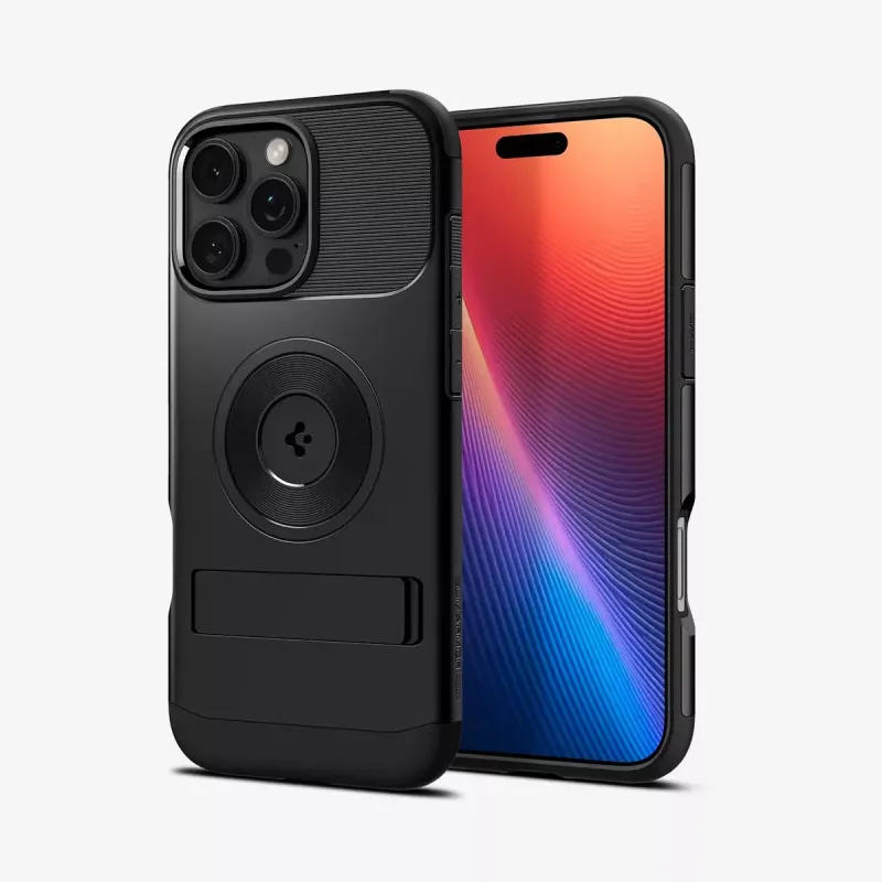 Spigen Slim Armor (MagFit) mobile phone case Cover Black 17.5 cm