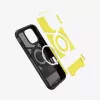 Spigen Slim Armor (MagFit) mobile phone case Cover Black 17.5 cm