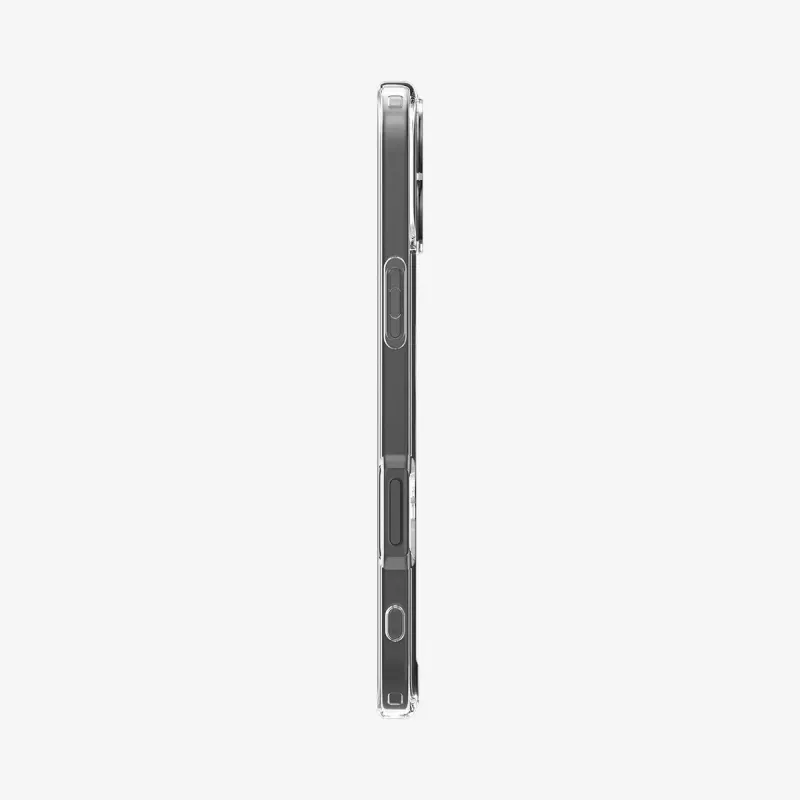 Spigen Ultra Hybrid (MagFit) mobile phone case Cover Black Transparent for iPhone 16 Plus