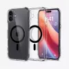 Spigen Ultra Hybrid (MagFit) mobile phone case Cover Black Transparent for iPhone 16 Plus