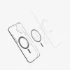 Spigen Ultra Hybrid (MagFit) mobile phone case Cover Black Transparent for iPhone 16 Plus