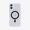 Spigen Ultra Hybrid (MagFit) mobile phone case Cover Black Transparent for iPhone 16 Plus