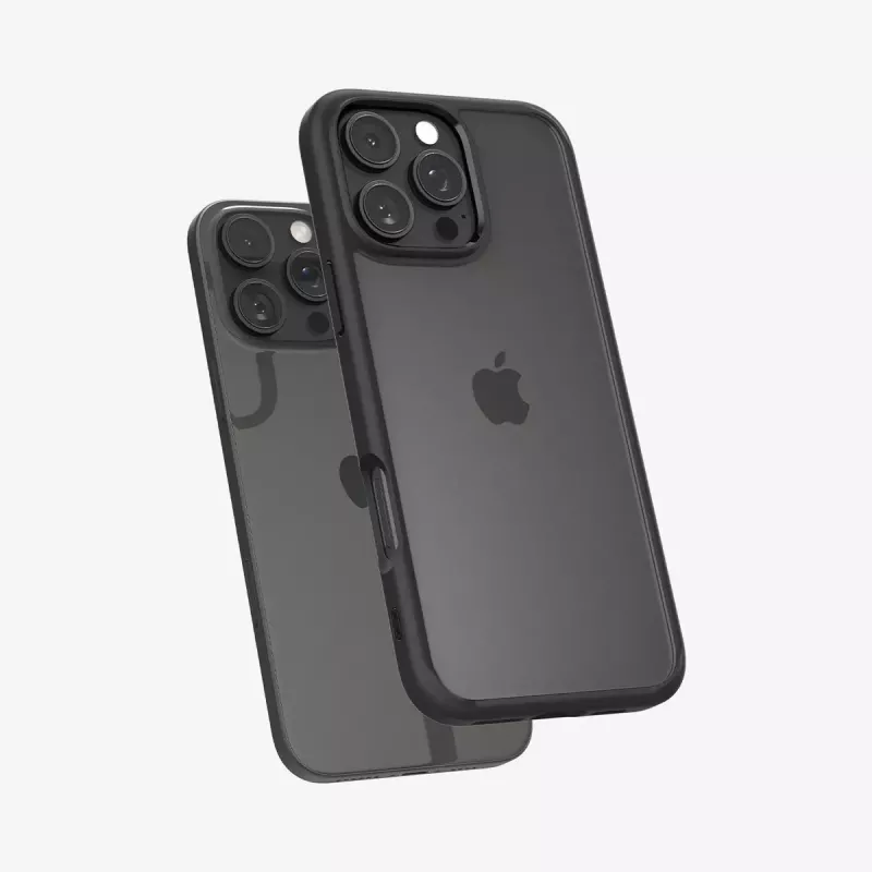 Spigen Ultra Hybrid mobile phone case Cover Black for iPhone 16 Pro