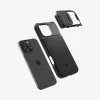 Spigen Optik Armor mobile phone case Cover Black for iPhone 16 Pro