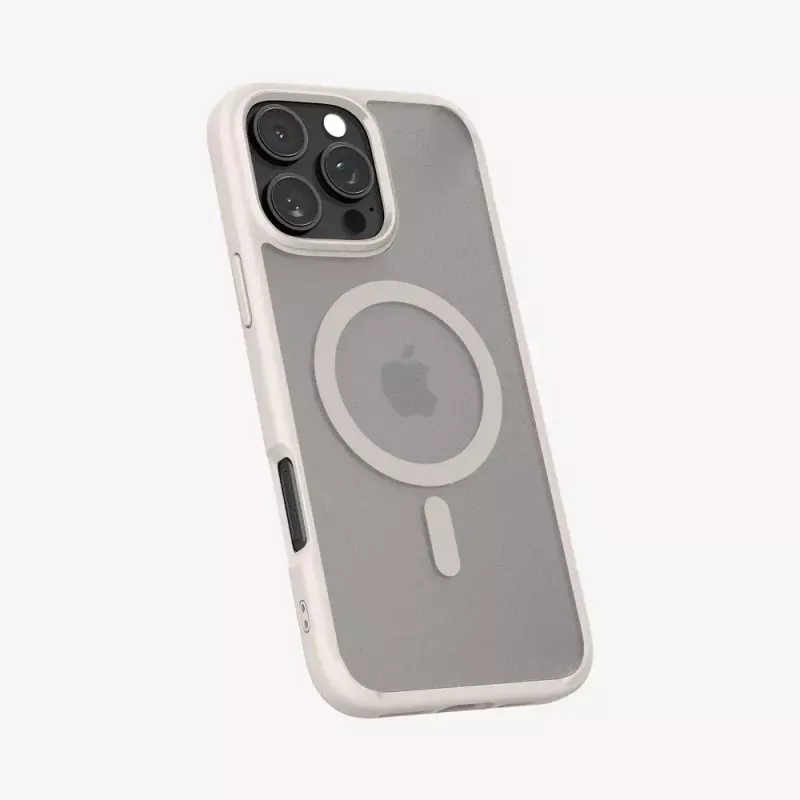 Spigen Ultra Hybrid (MagFit) mobile phone case Cover Beige Transparent