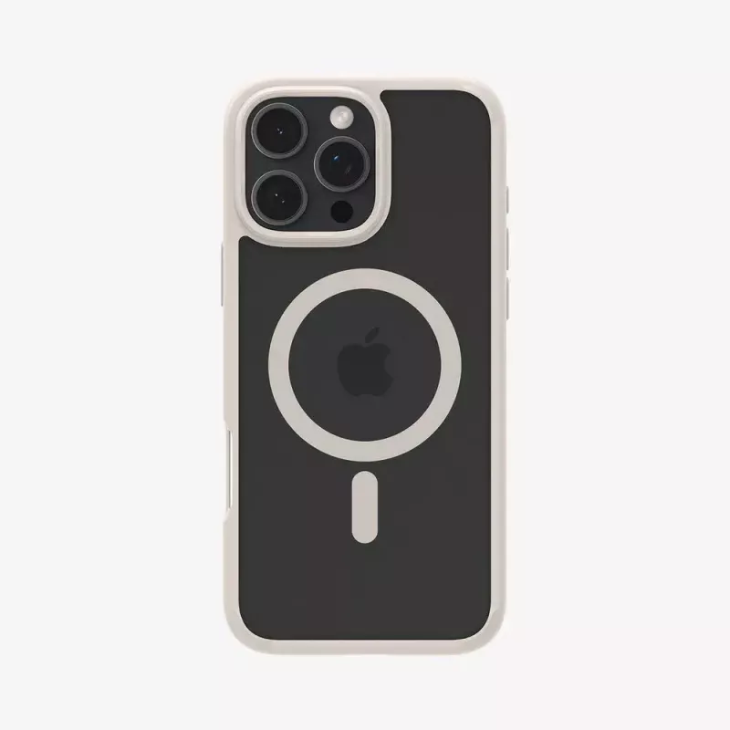 Spigen Ultra Hybrid (MagFit) mobile phone case Cover Beige Transparent
