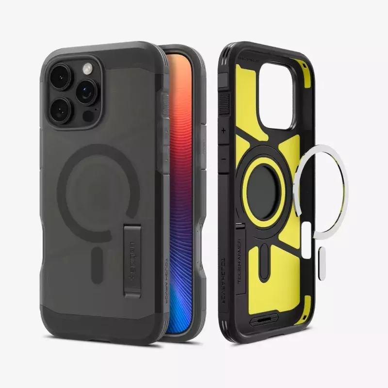 Cover Spigen Tough Armor AI MagFit iPhone 16 Pro Max Black