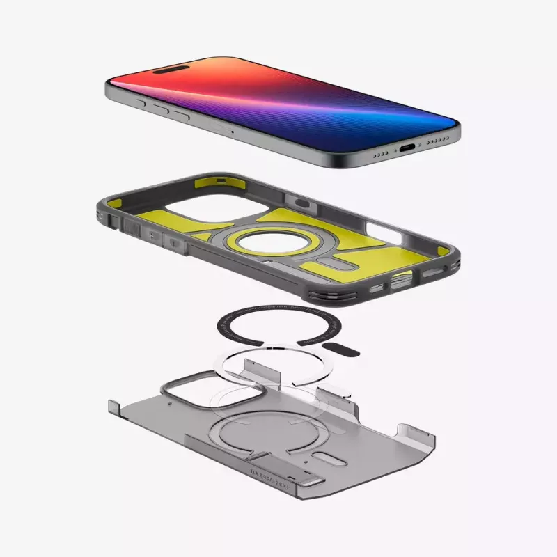 Cover Spigen Tough Armor AI MagFit iPhone 16 Pro Max Black