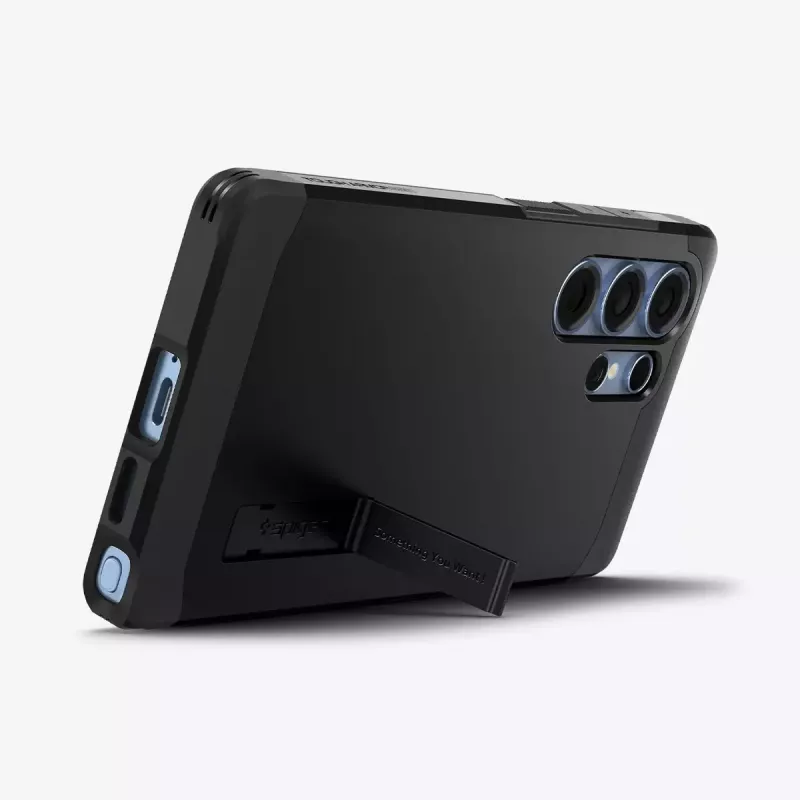 Cover Spigen Galaxy S25 Ultra Tough Armor AI Black Desktop Stand