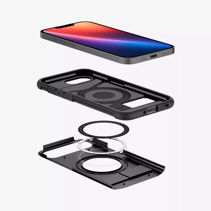 Cover Spigen Slim Armor iPhone 16e Case Black