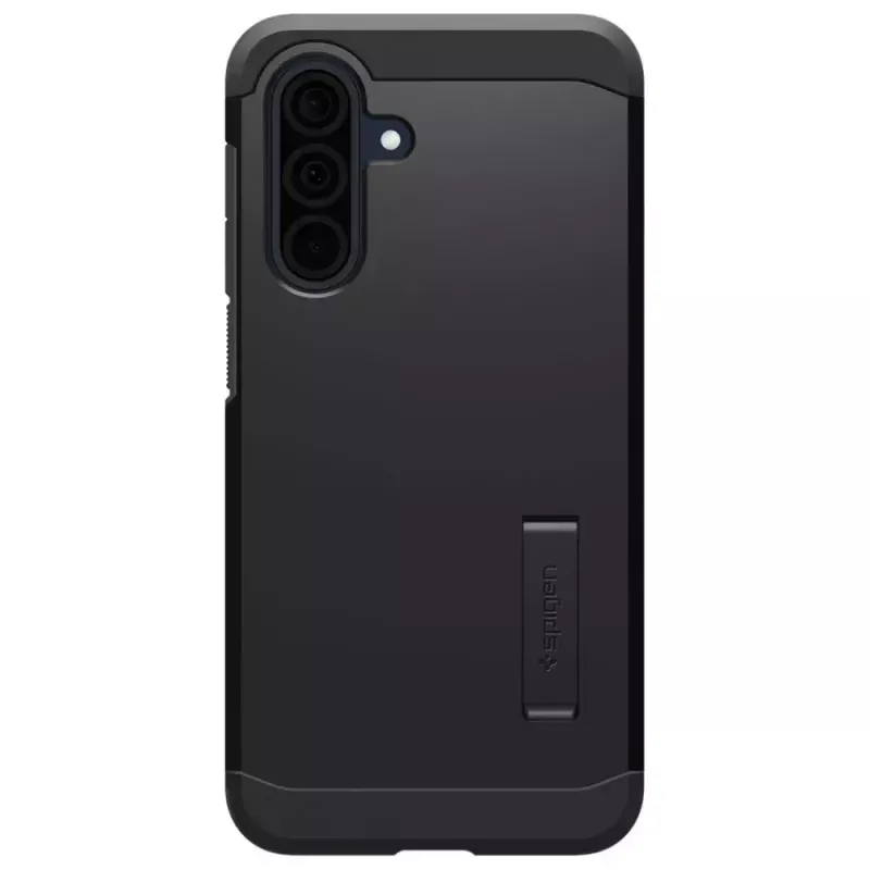 Protective phone case Spigen Tough Armor for Samsung Galaxy A36 5G — dual-layer, black