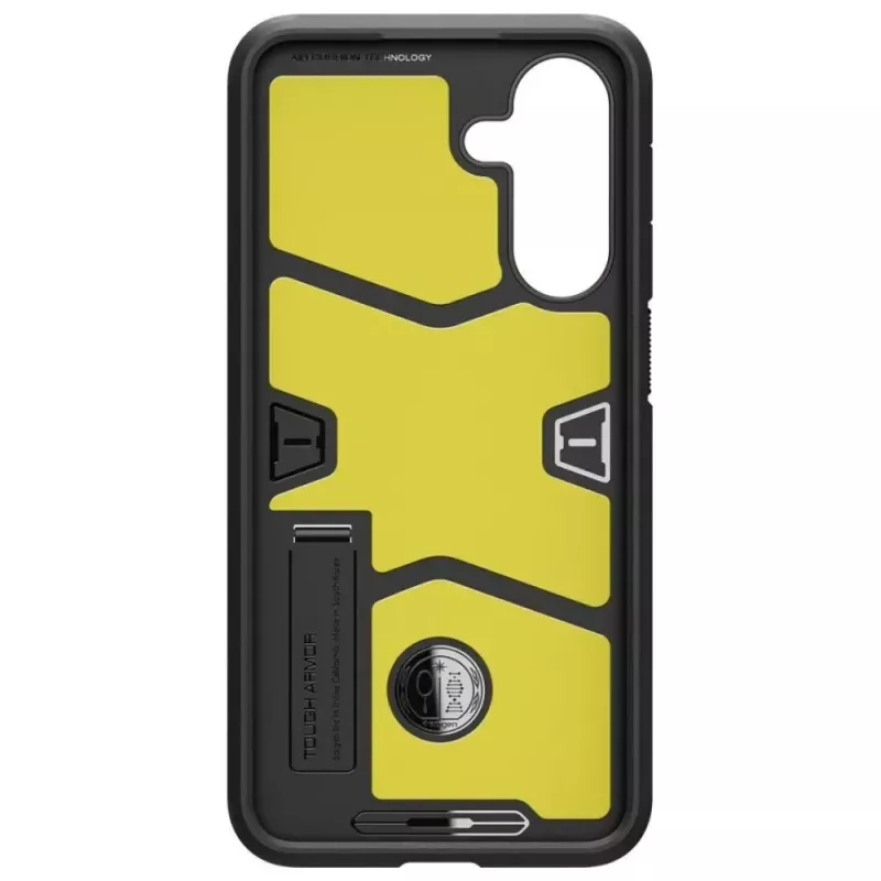 Protective phone case Spigen Tough Armor for Samsung Galaxy A36 5G — dual-layer, black