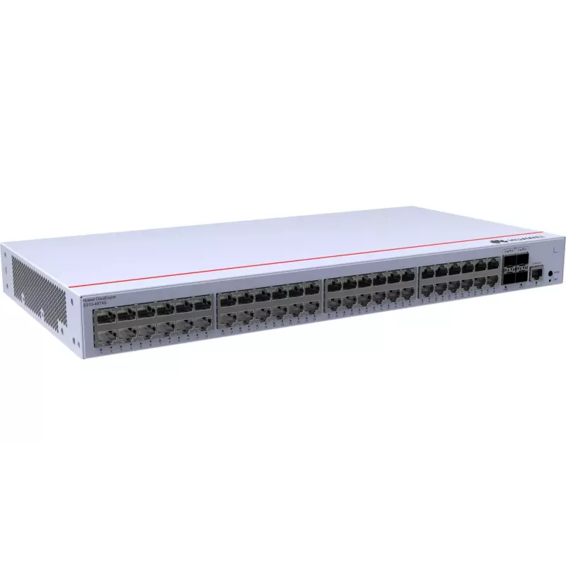 Switch HUAWEI CloudEngine S310-48T4S — 48x Gigabit Ethernet (10/100/1000), 1U, RJ-45 console, grey