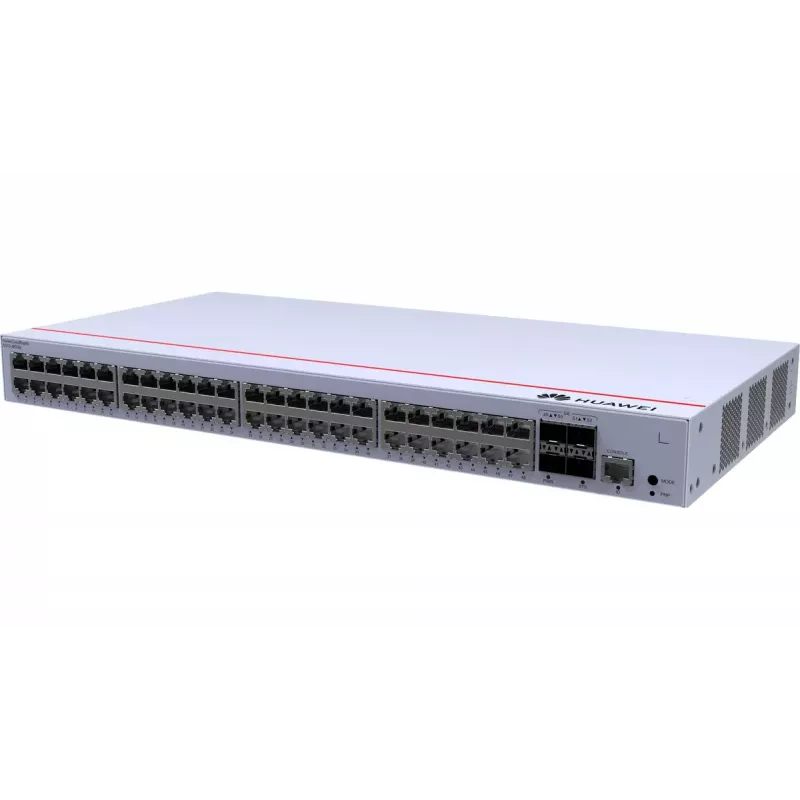 Switch HUAWEI CloudEngine S310-48T4S — 48x Gigabit Ethernet (10/100/1000), 1U, RJ-45 console, grey