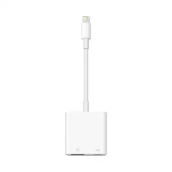 Cable adapter Apple Lightning to USB3 Camera Adapter — White, USB 3.2 Gen 1