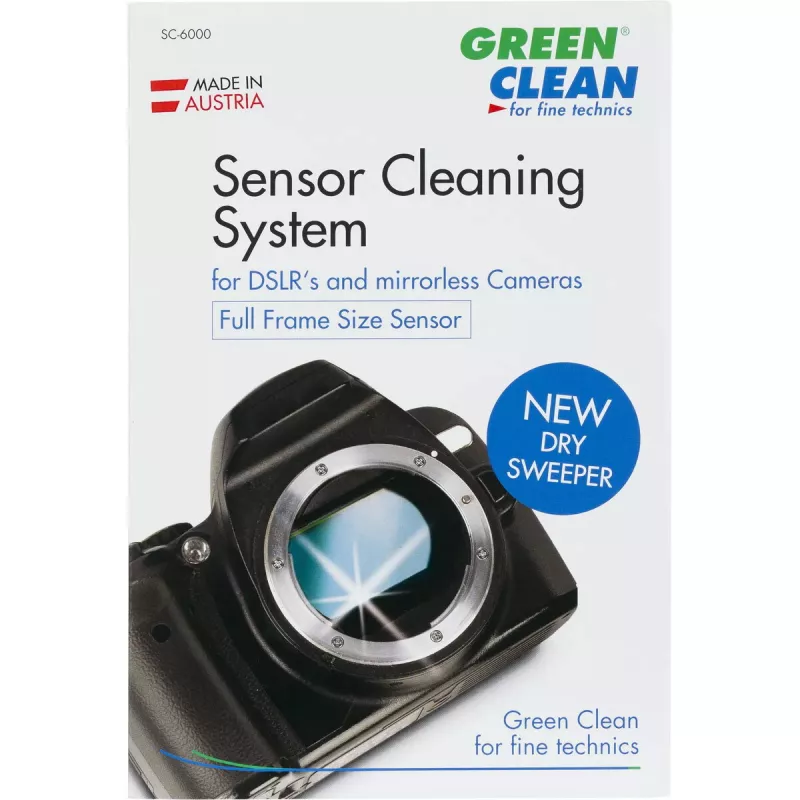 Sensor and Lens Cleaning Kit green clean SC-6000 — tools for camera sensor, lenses and optical surfaces