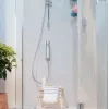 BWT Quick & Clean anti-limescale shower filter system, white