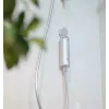 BWT Quick & Clean anti-limescale shower filter system, white
