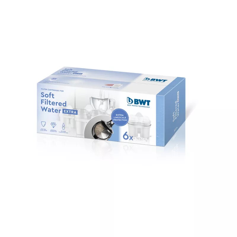 Pitcher water filter BWT 814560 120L capacity 6 cartridges