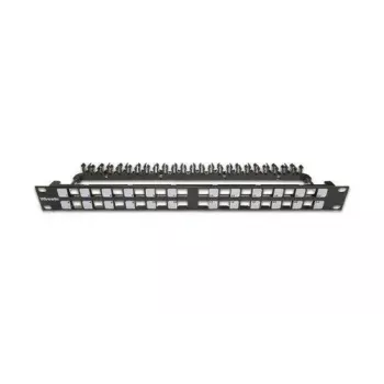 Patch Panel 1U Wirewin WKS PANEL 24 BLACK