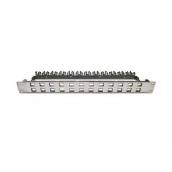 Patch Panel 1U Wirewin WKS PANEL 24 NICKEL slim