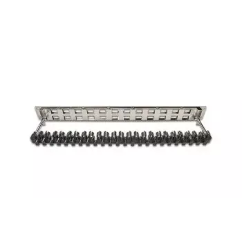 Patch Panel 1U Wirewin WKS PANEL 24 NICKEL slim