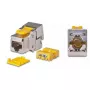 Keystone Module Wirewin WKS JACK KAT6A STP EA 12 RJ-45 Flat Metallic Yellow