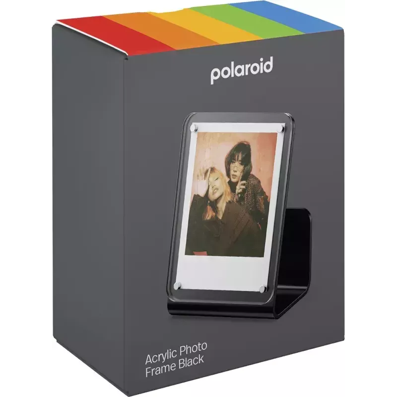 Single Picture Frame Polaroid 6366 Black Acrylic Table Placement