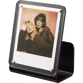 Single Picture Frame Polaroid 6366 Black Acrylic Table Placement