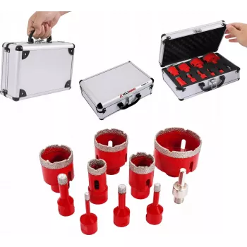 Drill bit set Holzmann DTBKS6-68 — vacuum-brazed diamond, 6 pieces