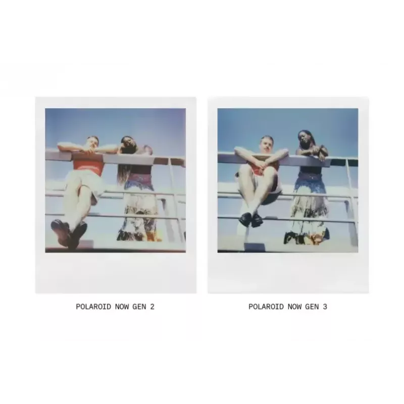 Polaroid Now Instant Camera Generation 3 Purple Auto Focus 0.4-1.3m