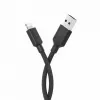 Mobile phone cable ALOGIC ELPA8P02-BK Black 2 m USB A Lightning