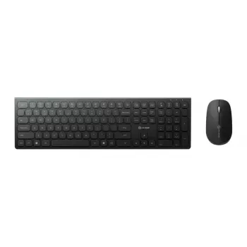 Keyboard and Mouse Set ALOGIC ASKBT3WC — Full-size RF Wireless + Bluetooth, Black