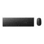 Keyboard and Mouse Set ALOGIC ASKBT3WC — Full-size RF Wireless + Bluetooth, Black