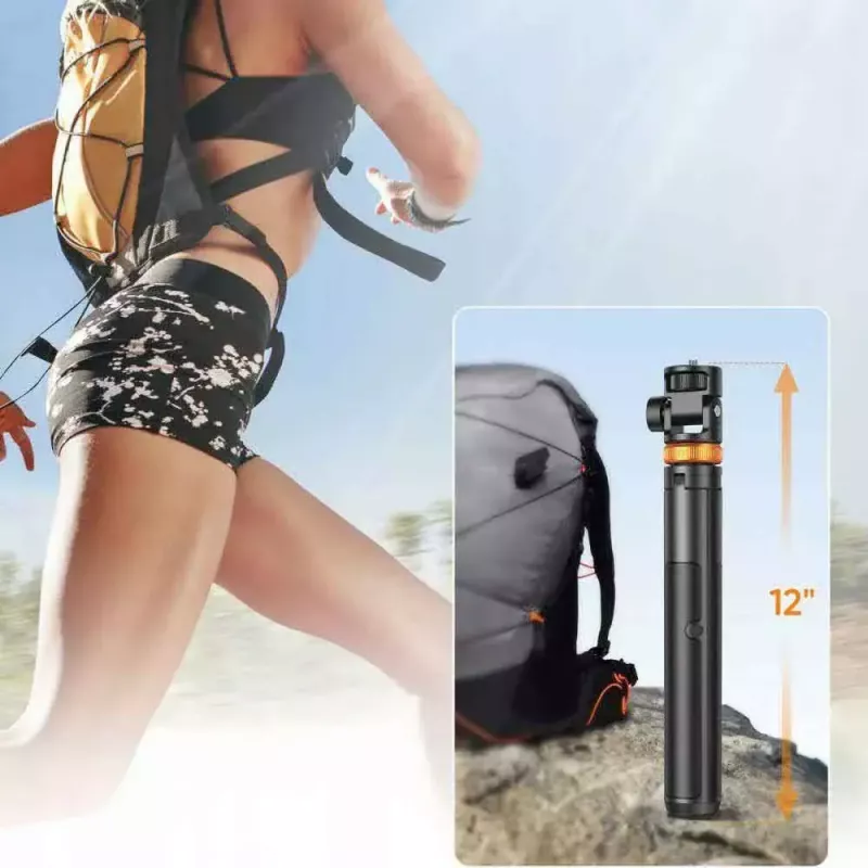 Selfie Stick Tripod Tech‑Protect L035 — adjustable height, lightweight portable holder