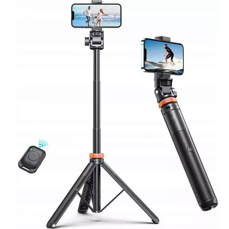 Selfie Stick Tripod Tech‑Protect L035 — adjustable height, lightweight portable holder
