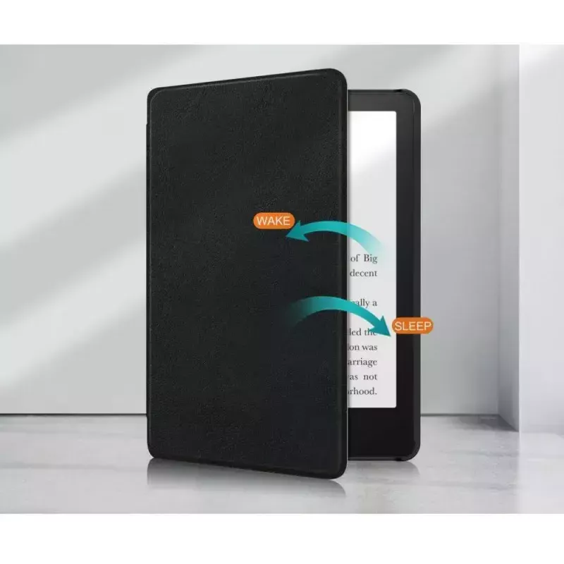 Protective Smart Case Tech-Protect for Kindle Paperwhite V 5 Signature Edition — Black