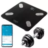 Adler Smart Bathroom Scale AD 8186b Auto power off Body fat analysis Body Mass Index (BMI) measuring Bone mass analysis Maximum weight (capacity) 180 kg Memory function Multiple us