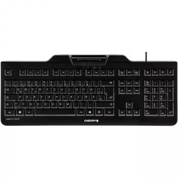 Cherry KC 1000 SC - Keyboard - USB - French