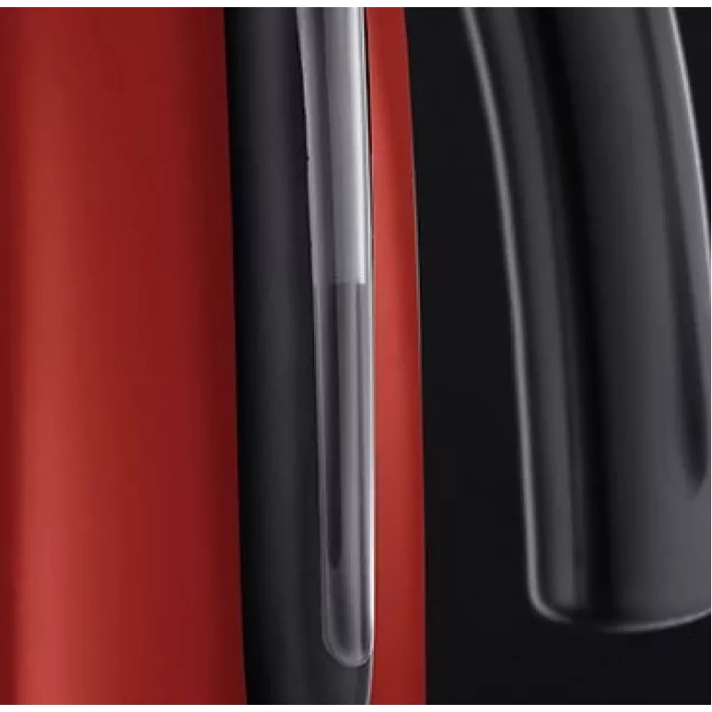 Russell Hobbs 20412-70 electric kettle 1.7 L Black, Red, Stainless steel